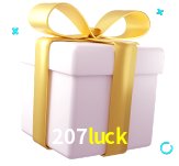 Receba seus bônus de boas-vindas no 207luck